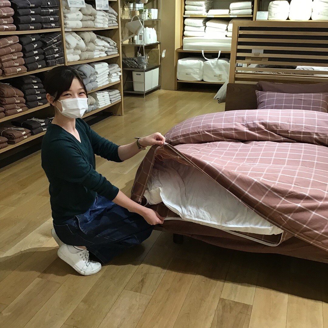 仙台ロフト】フランネル寝装カバー｜スタッフおすすめ｜ 無印良品